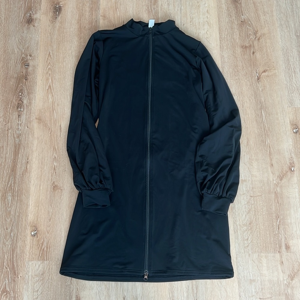 Blackmilk Long Sleeve Zip Front Dress - Large NWOT - Picture 2 of 4